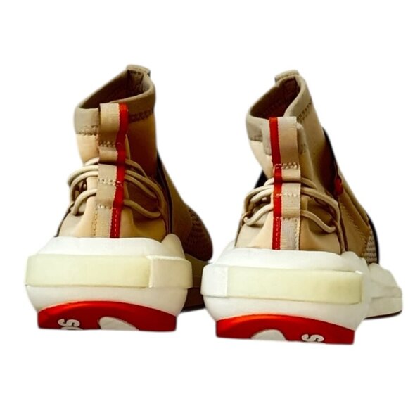 Sorel Explorer Defy Mid Sneaker High Top Tan with White Outsole Women's 9.5 - Picture 7 of 12